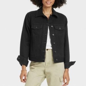 Black Jean Jacket
